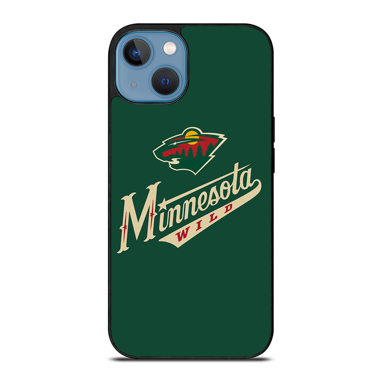 MINNESOTA WILD LOGO NHL HOCKEY TEAM iPhone 13 Case Cover MINNESOTA WILD LOGO NHL HOCKEY TEAM iPhone 13 Case Cover