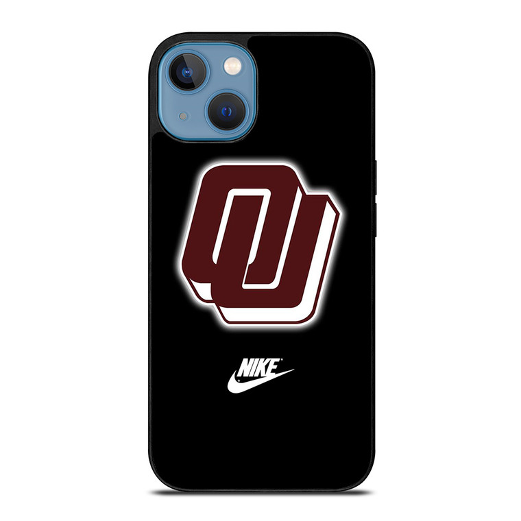 OKLAHOMA SOONERS UNIVERSITY FOOTBALL TEAM LOGO iPhone 13 Case Cover