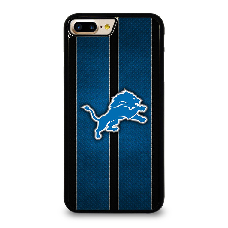 DETROIT LIONS NFL METAL STRIPE iPhone 7 / 8 Plus Case Cover