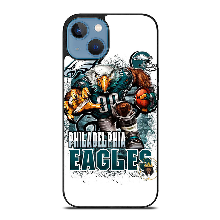PHILADELPHIA EAGLES LOGO FOOTBALL TEAM ICON iPhone 13 Case Cover