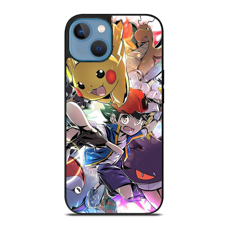 POKEMON POCKET MONSTERS CARTOON iPhone 13 Case Cover