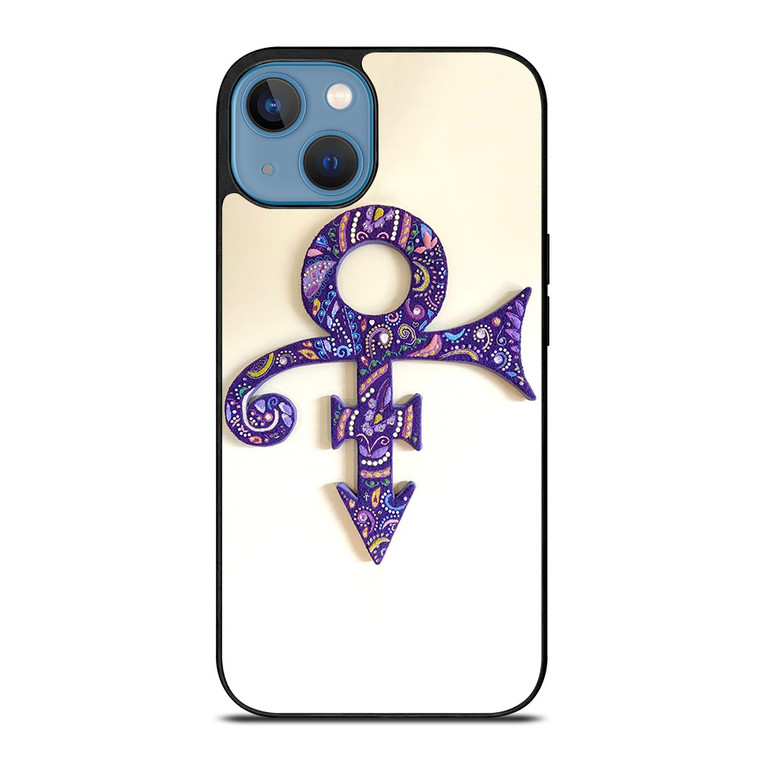 PRINCE PURPLE ART LOGO iPhone 13 Case Cover