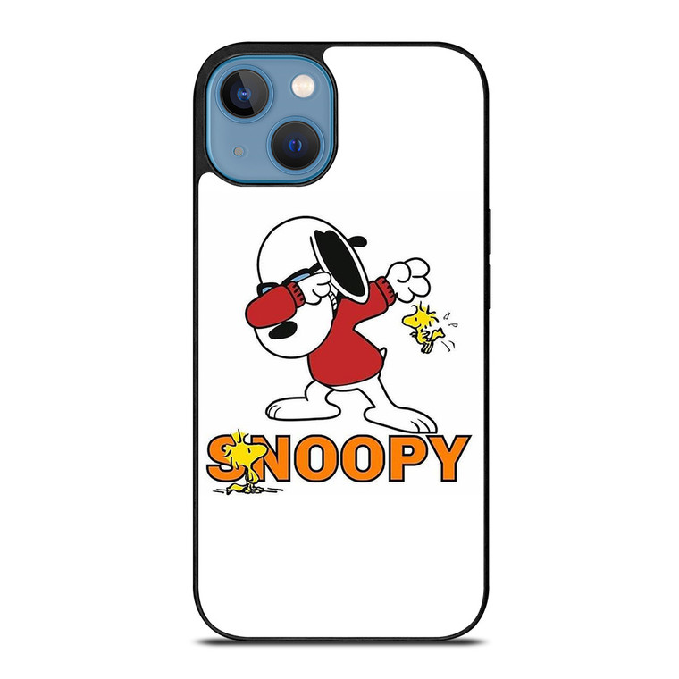 SNOOPY THE PEANUTS DAB STYLE iPhone 13 Case Cover