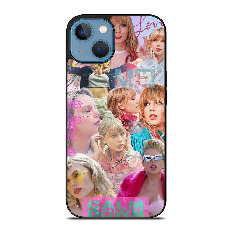TAYLOR SWIFT COLLAGE ALBUM COVER iPhone 13 Case Cover
