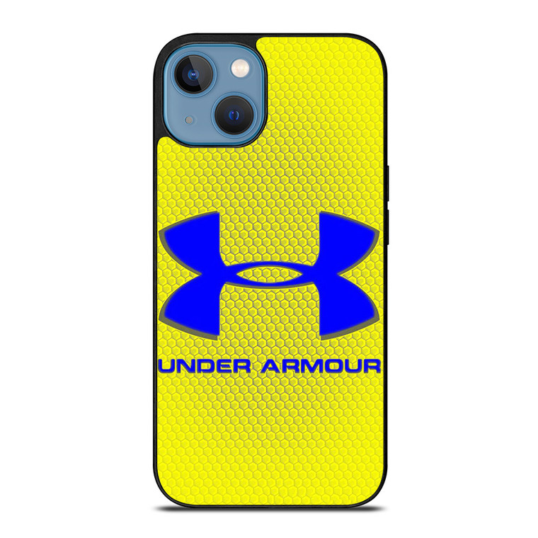 UNDER ARMOUR LOGO BLUE YELLOW iPhone 13 Case Cover
