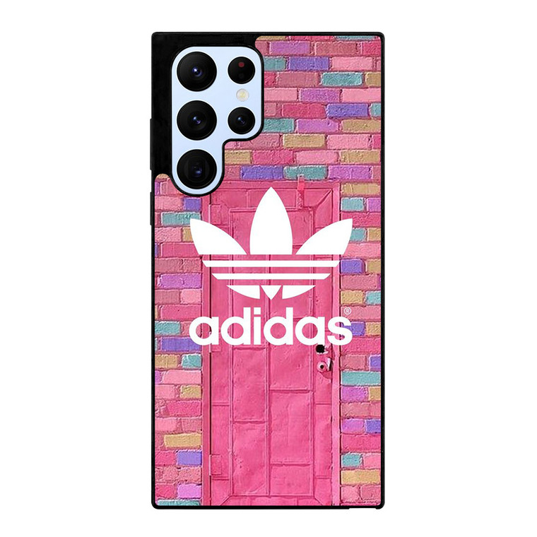 ADIDAS LOGO PINK WALL Samsung Galaxy S22 Ultra Case Cover ADIDAS LOGO PINK WALL Samsung Galaxy S22 Ultra Case Cover