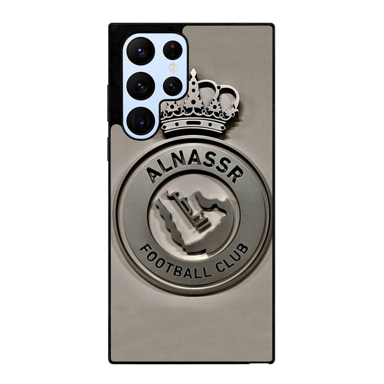 AL NASSR FOOTBALL LOGO METAL ICON Samsung Galaxy S22 Ultra Case Cover