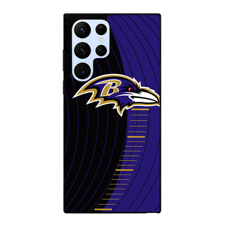 BALTIMORE RAVENS LOGO FOOTBALL NFL ICON Samsung Galaxy S22 Ultra Case Cover