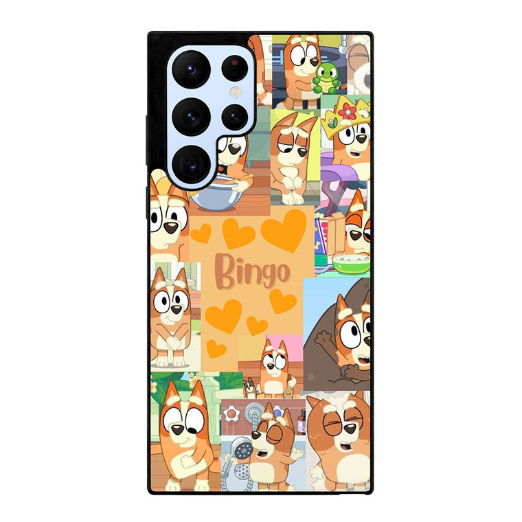 BLUEY BINGO CARTOON SERIES Samsung Galaxy S22 Ultra Case Cover