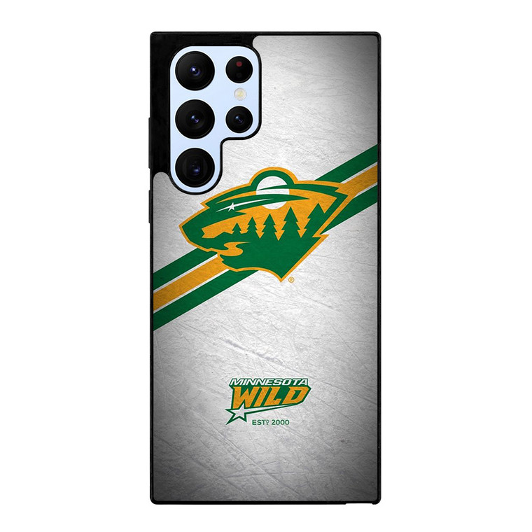 MINNESOTA WILD LOGO NHL HOCKEY TEAM ICON Samsung Galaxy S22 Ultra Case Cover