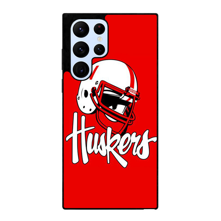 NEBRASKA HUSKERS LOGO UNIVERSITY FOOTBALL ICON Samsung Galaxy S22 Ultra Case Cover