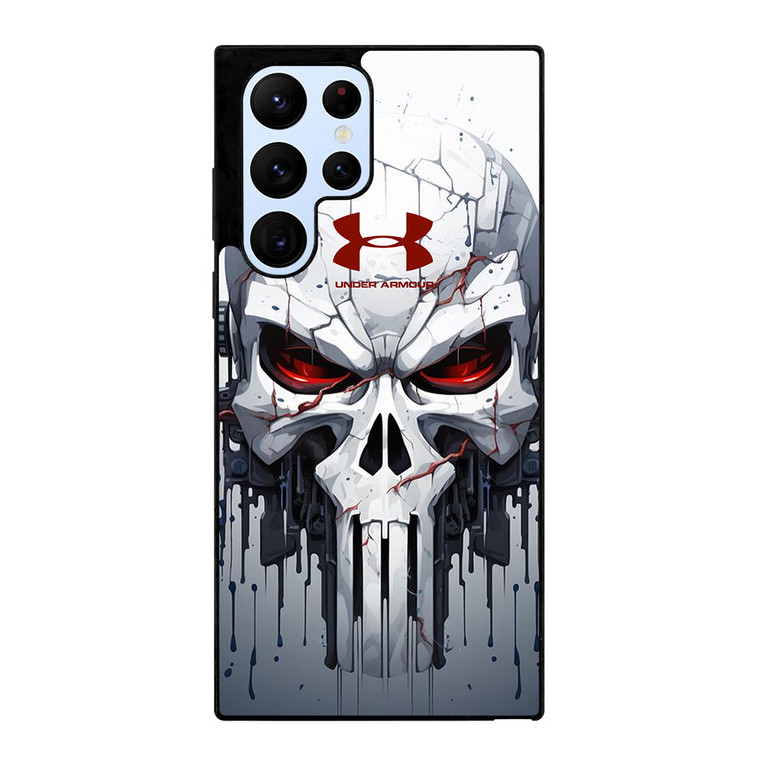 PUNISHER MARVEL UNDER ARMOUR LOGO Samsung Galaxy S22 Ultra Case Cover