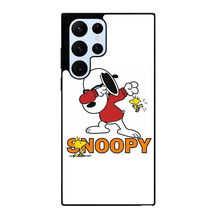 SNOOPY THE PEANUTS DAB STYLE Samsung Galaxy S22 Ultra Case Cover