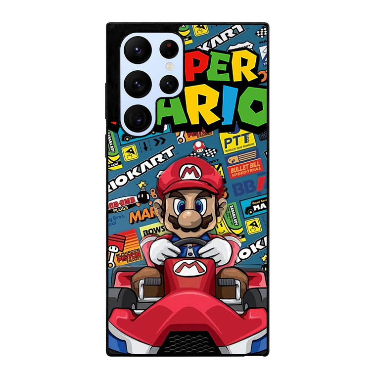 SUPER MARIO BROSS NINTENDO GAME MARIO CART Samsung Galaxy S22 Ultra Case Cover