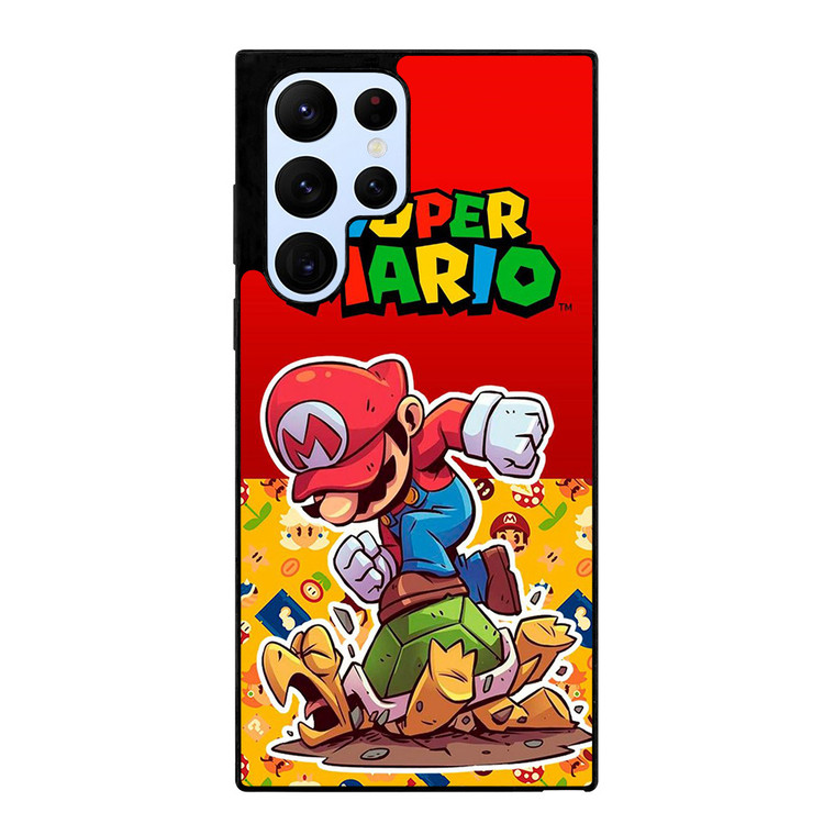 SUPER MARIO BROSS NINTENDO GAME Samsung Galaxy S22 Ultra Case Cover