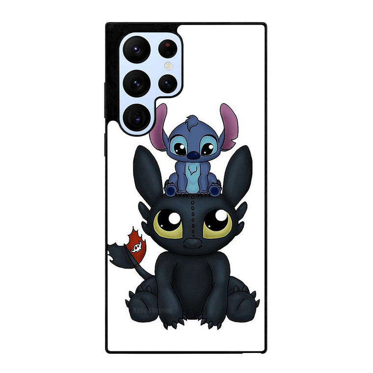 TOOTHLESS STITCH CUTE CARTOON Samsung Galaxy S22 Ultra Case Cover