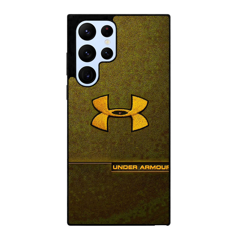 UNDER ARMOUR LOGO EMBROIDERY YELLOW Samsung Galaxy S22 Ultra Case Cover