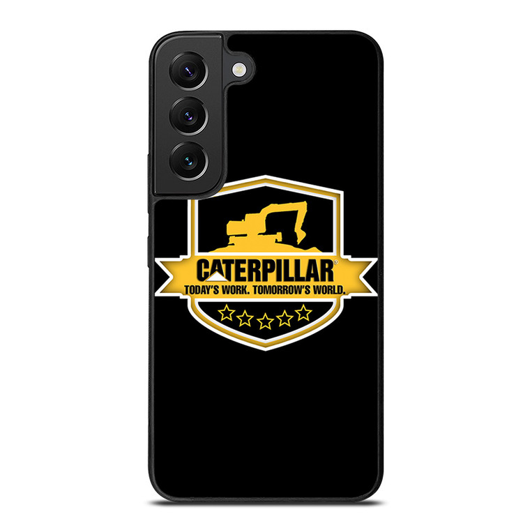 CATERPILLAR TRACTOR LOGO CAT ICON TODAY'S WORK Samsung Galaxy S22 Plus Case Cover