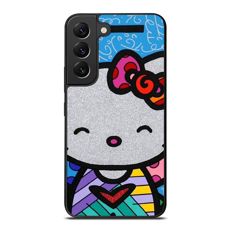 HELLO KITTY ROMERO BRITTO ART Samsung Galaxy S22 Plus Case Cover