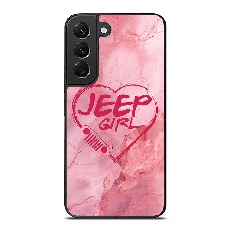 JEEP GIRL LOGO LOVE MARBLE Samsung Galaxy S22 Plus Case Cover