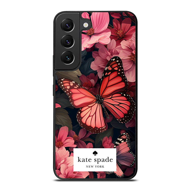 KATE SPADE NEW YORK FLOWER BUTTTERFLY Samsung Galaxy S22 Plus Case Cover
