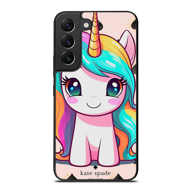 KATE SPADE NEW YORK LOGO PRETTY UNICORN Samsung Galaxy S22 Plus Case Cover