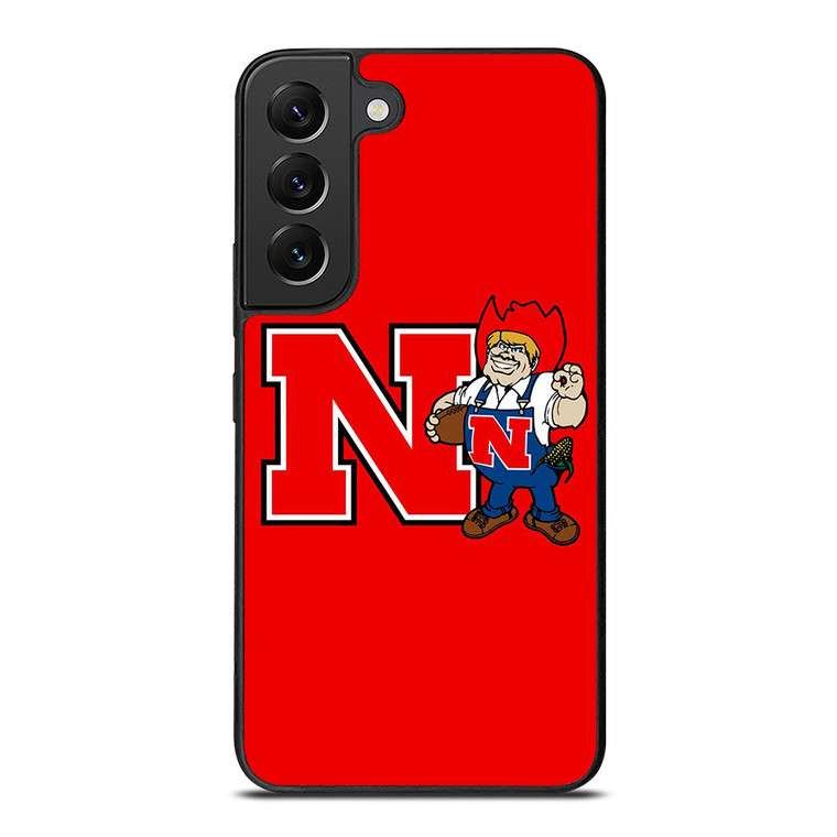 NEBRASKA HUSKERS ICON UNIVERSITY FOOTBALL LOGO Samsung Galaxy S22 Plus Case Cover