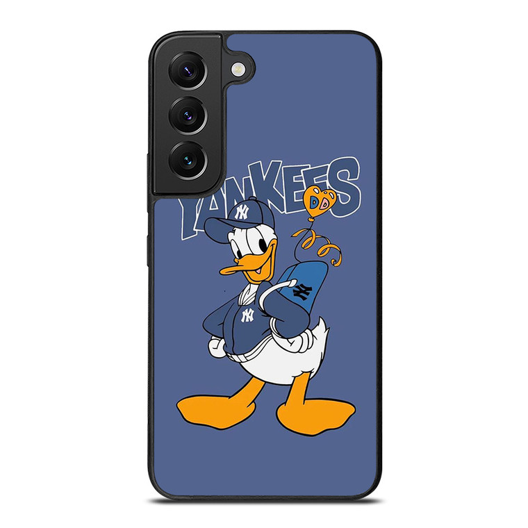 NEW YORK YANKEES BASEBALL DONALD DUCK Samsung Galaxy S22 Plus Case Cover