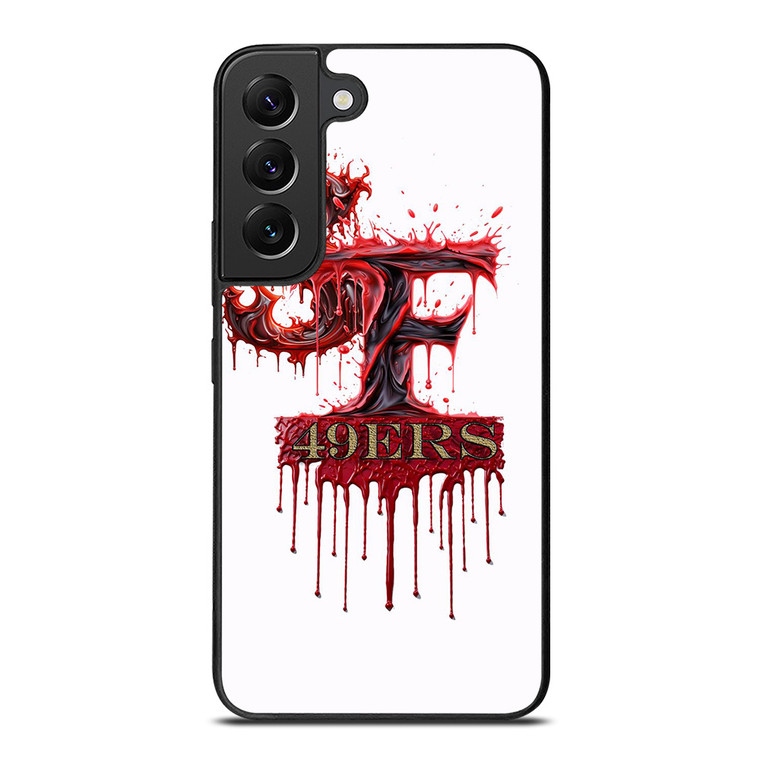 SAN FRANCISCO 49ERS FOOTBALL BLOODY LOGO Samsung Galaxy S22 Plus Case Cover SAN FRANCISCO 49ERS FOOTBALL BLOODY LOGO Samsung Galaxy S22 Plus Case Cover