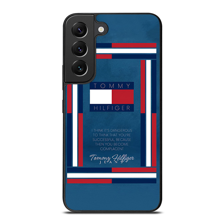 TOMMY HILFIGER LOGO QUOTE Samsung Galaxy S22 Plus Case Cover