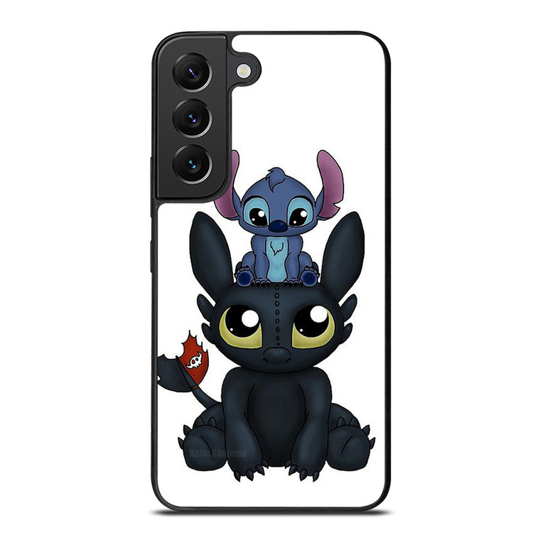 TOOTHLESS STITCH CUTE CARTOON Samsung Galaxy S22 Plus Case Cover