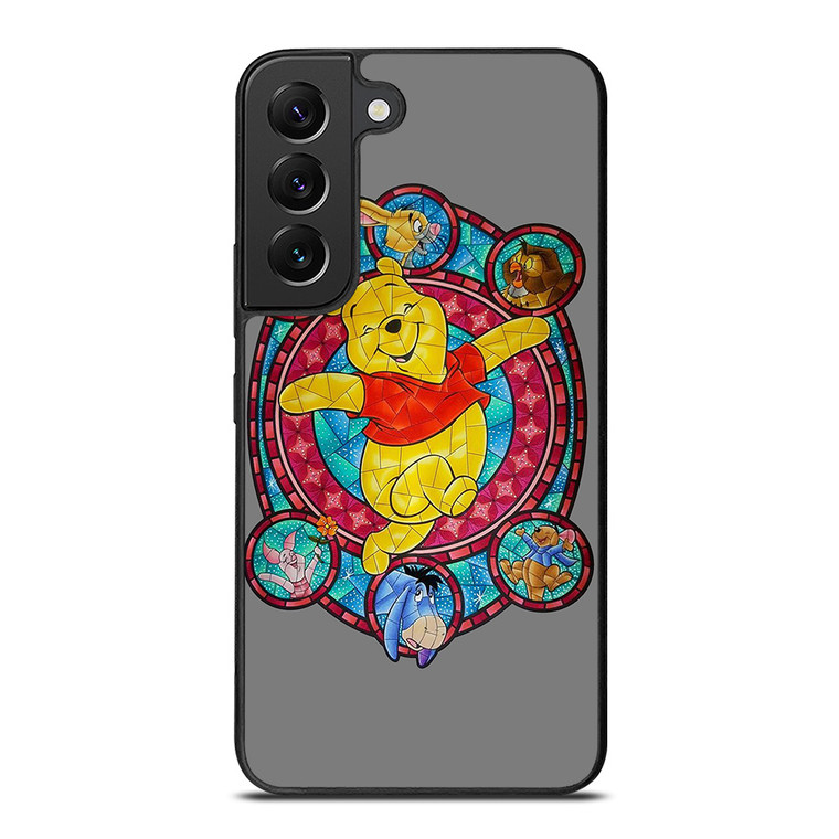 WINNIE THE POOH AND FRIENDS DISNEY MOZAIC ART Samsung Galaxy S22 Plus Case Cover