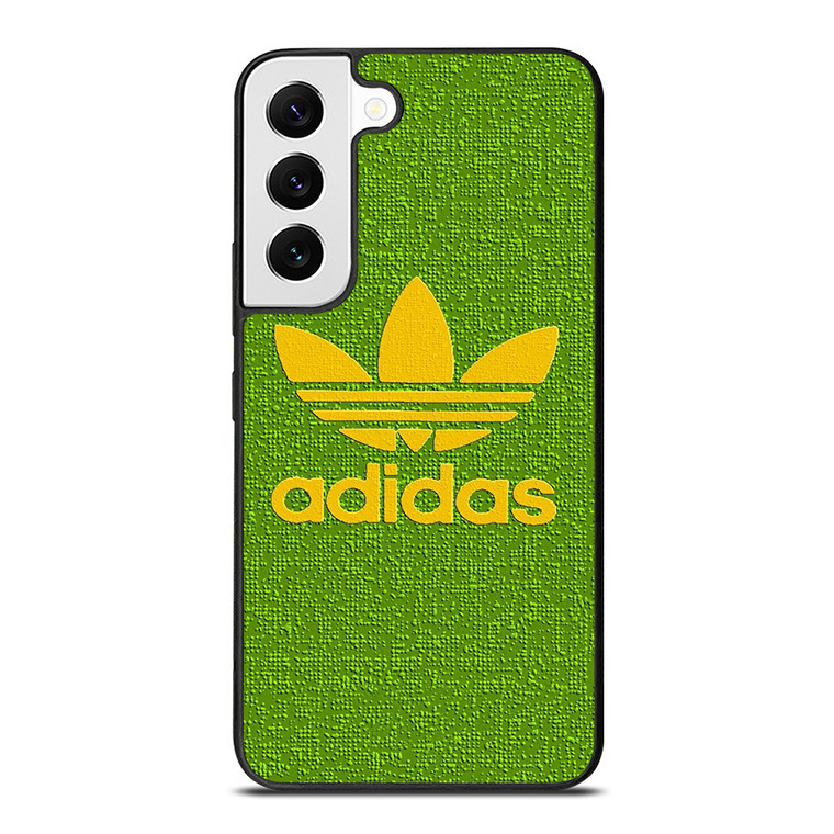 ADIDAS LOGO YELLOW GREEN Samsung Galaxy S22 Case Cover ADIDAS LOGO YELLOW GREEN Samsung Galaxy S22 Case Cover