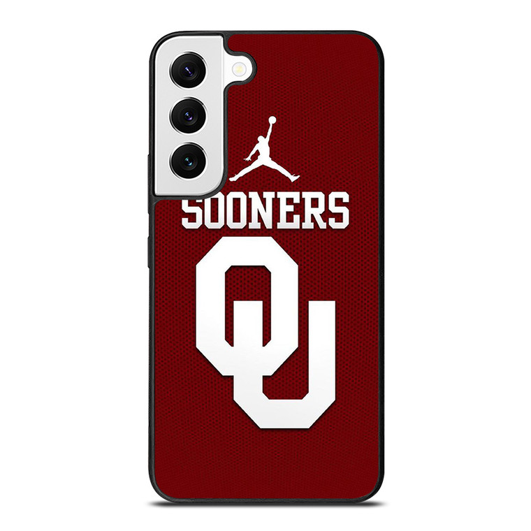 AIR JORDAN OKLAHOMA SOONERS UNIVERSITY FOOTBALL TEAM LOGO Samsung Galaxy S22 Case Cover
