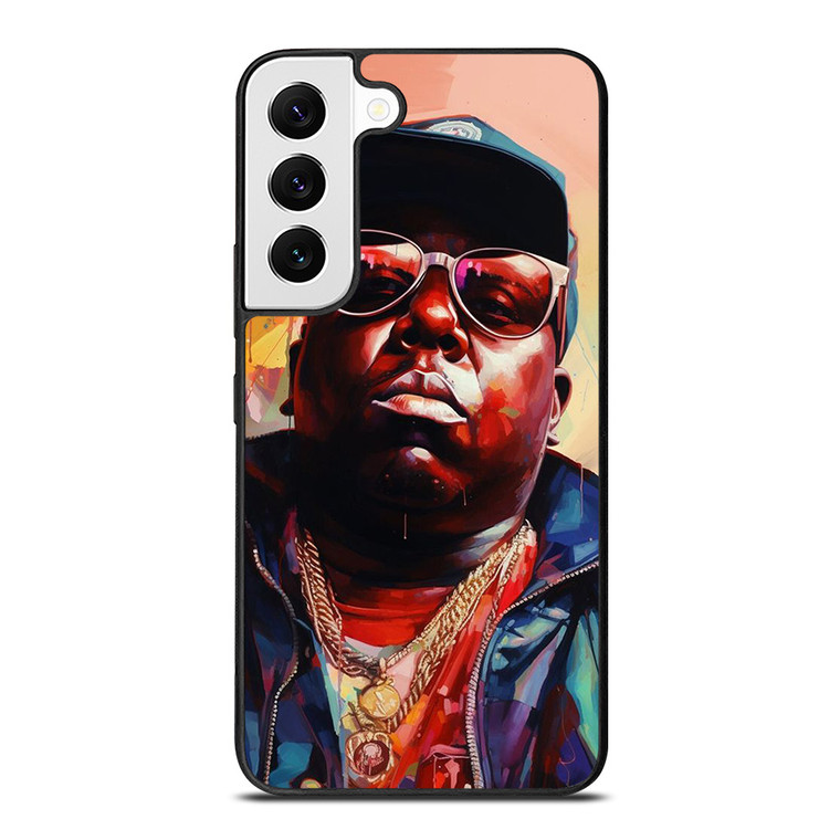 BIGGIE SMALL NOTORIOUS BIG RAPPER ART Samsung Galaxy S22 Case Cover
