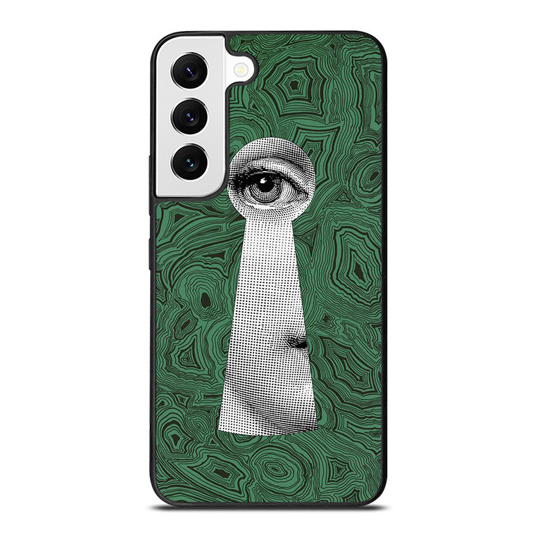 FORNASETTI MALACHITE EYE KEY Samsung Galaxy S22 Case Cover