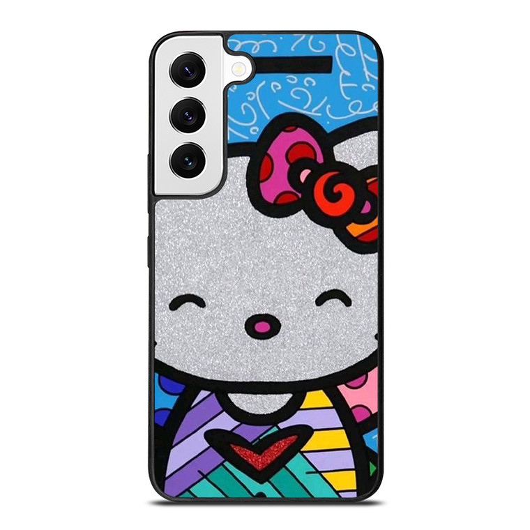 HELLO KITTY ROMERO BRITTO ART Samsung Galaxy S22 Case Cover