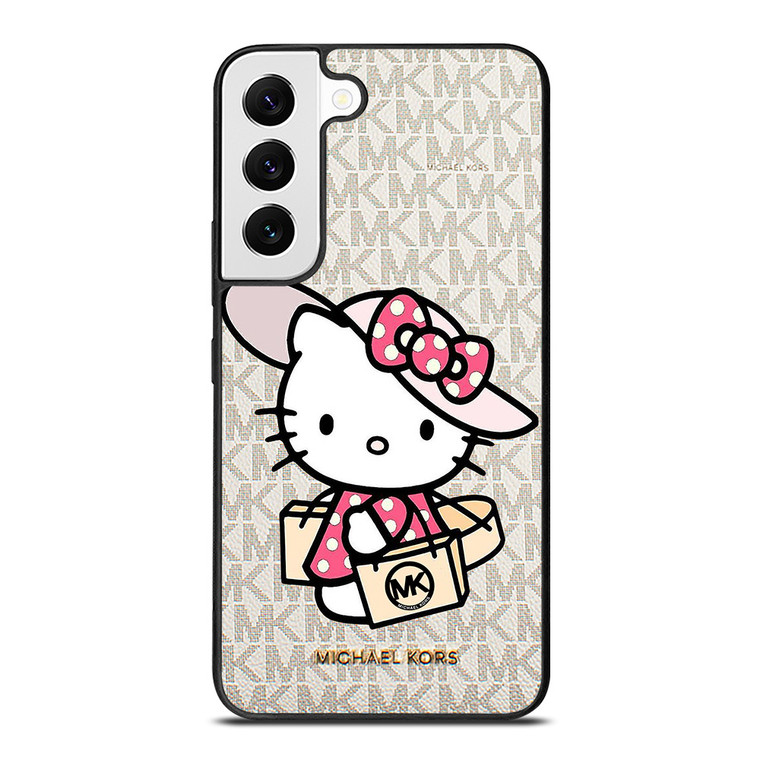MICHAEL KORS MK LOGO HELLO KITTY Samsung Galaxy S22 Case Cover