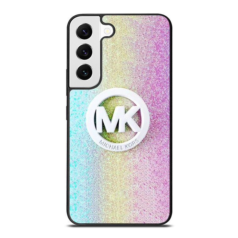 MICHAEL KORS MK LOGO RAINBOW Samsung Galaxy S22 Case Cover