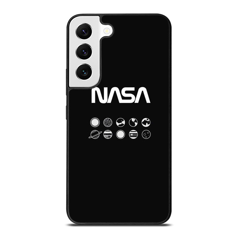 NASA LOGO PLANETS Samsung Galaxy S22 Case Cover