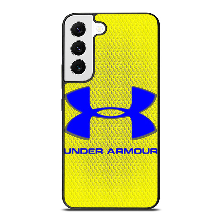 UNDER ARMOUR LOGO BLUE YELLOW Samsung Galaxy S22 Case Cover