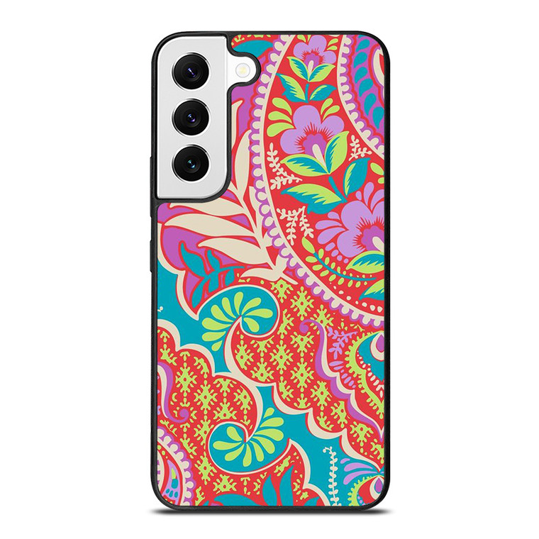 VERA BRADLEY FASHION FLORAL PATTERN Samsung Galaxy S22 Case Cover