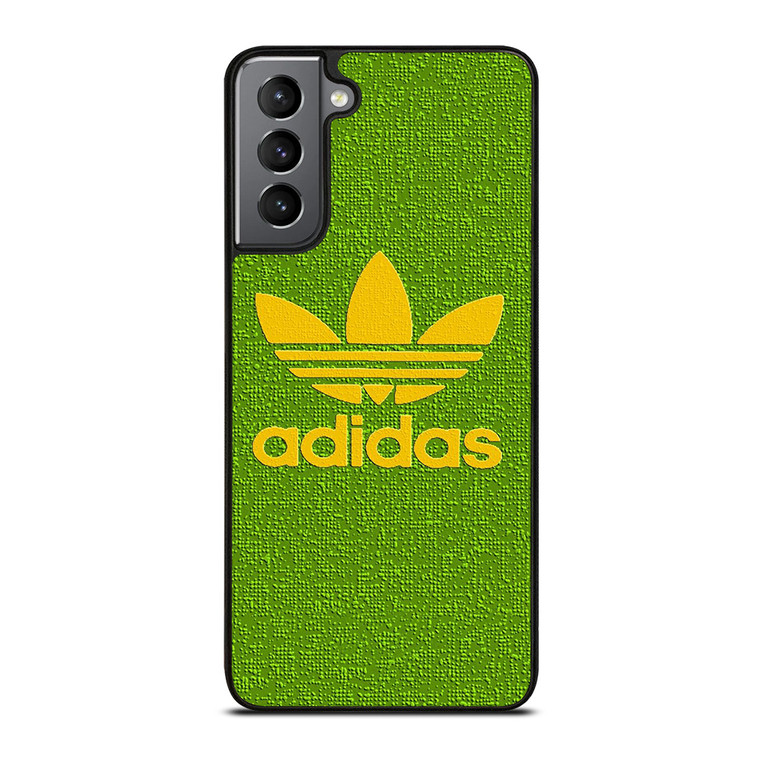 ADIDAS LOGO YELLOW GREEN Samsung Galaxy S21 Plus Case Cover