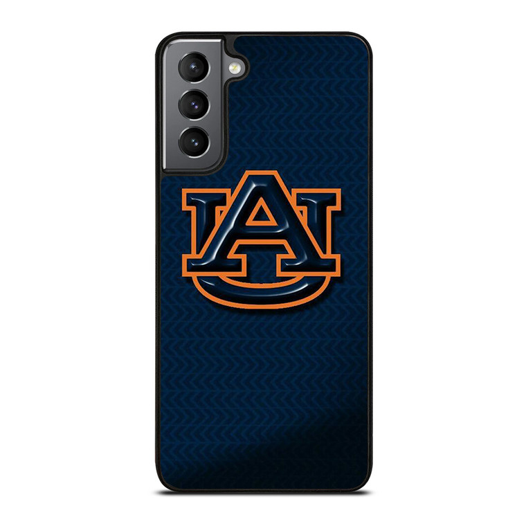 AUBRUN TIGERS FOOTBALL UNIVERSITY TEAM LOGO BLUE Samsung Galaxy S21 Plus Case Cover