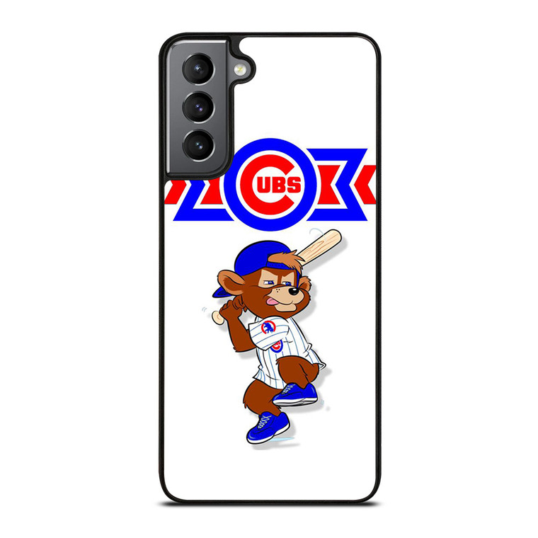 CHICAGO CUBS LOGO BASEBALL TEAM MASCOT Samsung Galaxy S21 Plus Case Cover
