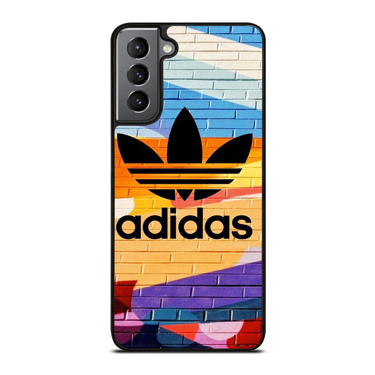 COLORFUL ICON ADIDAS LOGO Samsung Galaxy S21 Plus Case Cover