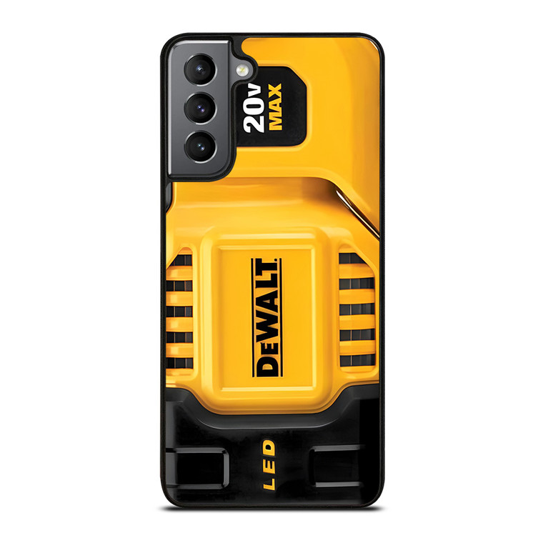 DEWALT TOOL LOGO JOBSITE LED SPOTLIGHT Samsung Galaxy S21 Plus Case Cover