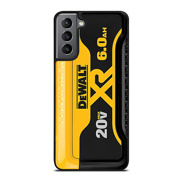 DEWALT TOOL LOGO LITHIUM BATTERY Samsung Galaxy S21 Plus Case Cover