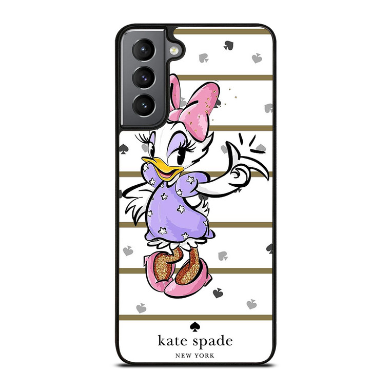 KATE SPADE NEW YORK LOGO DAISY DUCK DISNEY Samsung Galaxy S21 Plus Case Cover