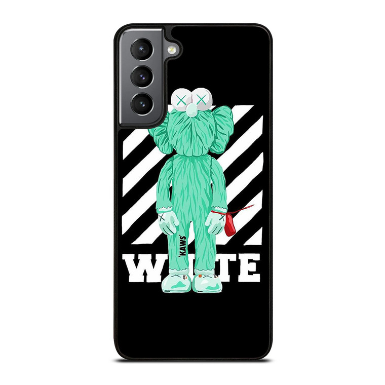 KAWS ICON OFF WHITE LOGO Samsung Galaxy S21 Plus Case Cover